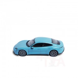 4Tesla【保時捷 1:18 模型 無法開門】原廠精品 保時捷 Porsche Taycan Turbo S 電動車